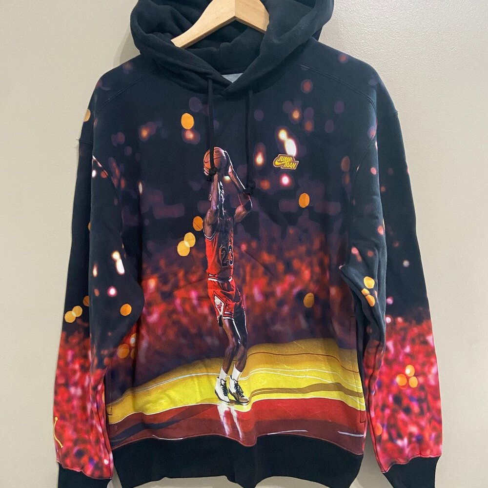 Nike Jordan Jumpman Graphic Sweatshirt Hoodie Black Men Size XL DC9610-010 NEW
